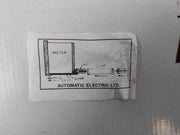 Automatic Electric Sq-96 0-125 Mw Meter