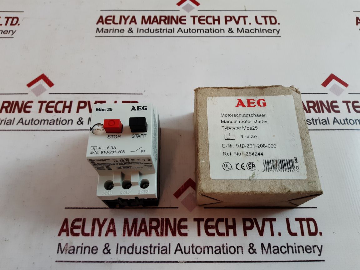 Aeg mbs25 manual motor starter 910-201-208 – Aeliya Marine