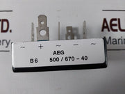 Aeg B6 500/670-40 Phase Bridge Rectifier 150 Gm