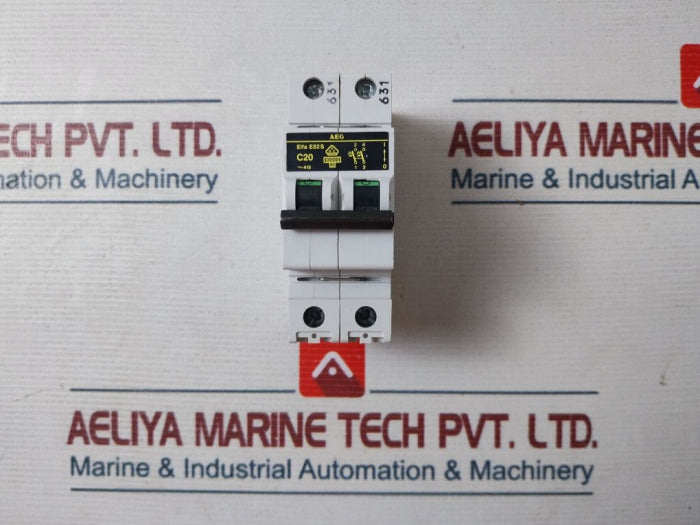 Aeg Elfa E82S Circuit Breaker C20 Ac 440V