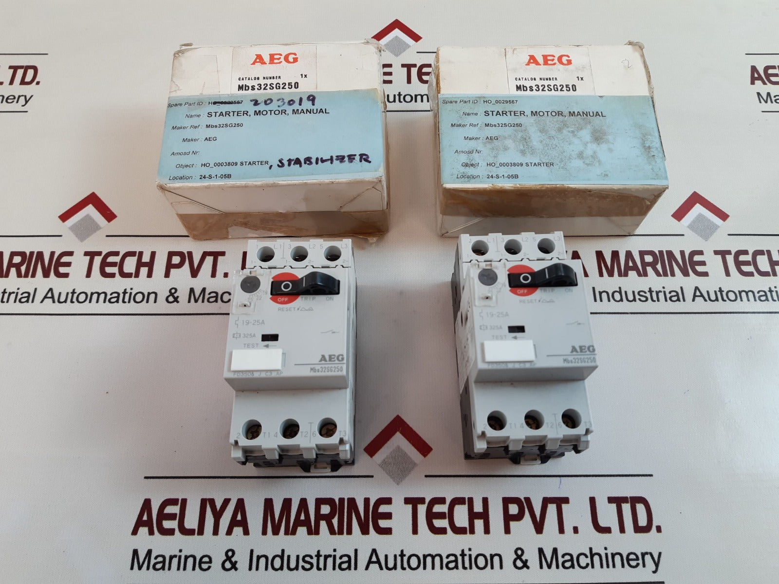 Aeg Mbs32Sg250 Manual Motor Starter