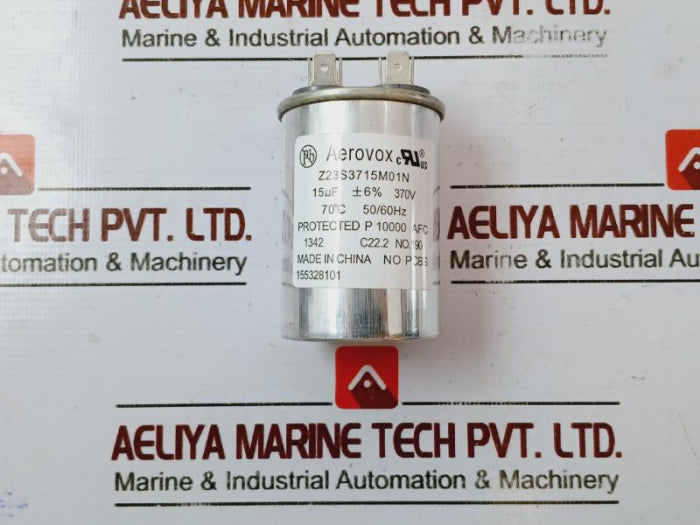 Aerovox Z23S3715M01N Capacitor 370V 70C 50/60Hz 