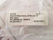 Agco V6Vks-4 1/2â€ Gauge Valve