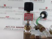 Airgas Y11-n198K Pressure Regulator With Rti Nitro Pro 436050 N2 Purity Tester
