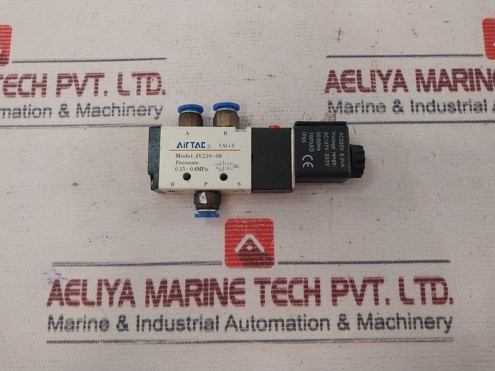 Airtac 4V210-08 Solenoid Valve 50/60Hz