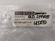 Airtec L 03 311 Valve Block
