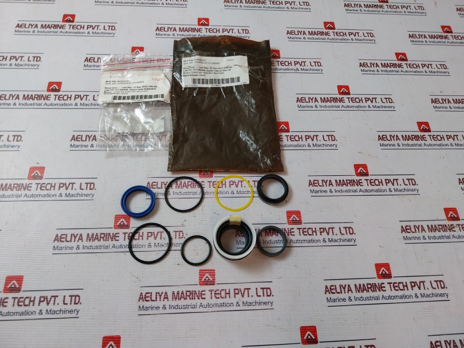 Aker 7012207 Tubular Feeding Machine Seal Kit For Hydraulic Cylinder Ba0042203
