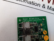 Aker Elektro Fta 1.0 Fiber Connection Pcb Board