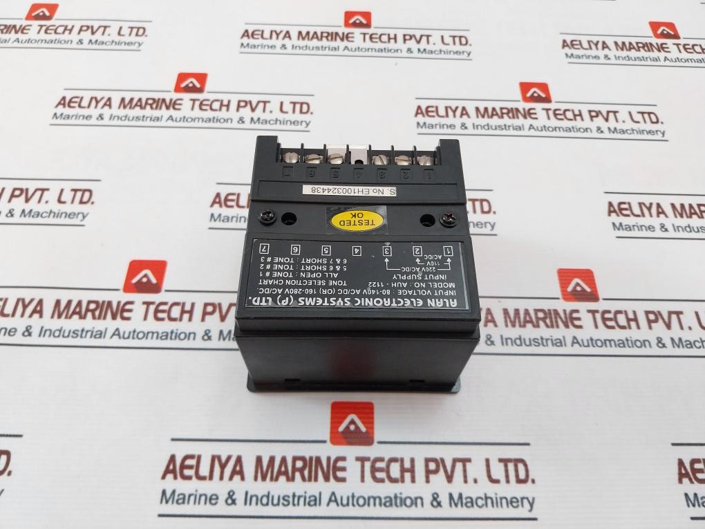 Alan Electronic Auh-1122 Electronic Buzzer Input Supply 220V Ac/Dc