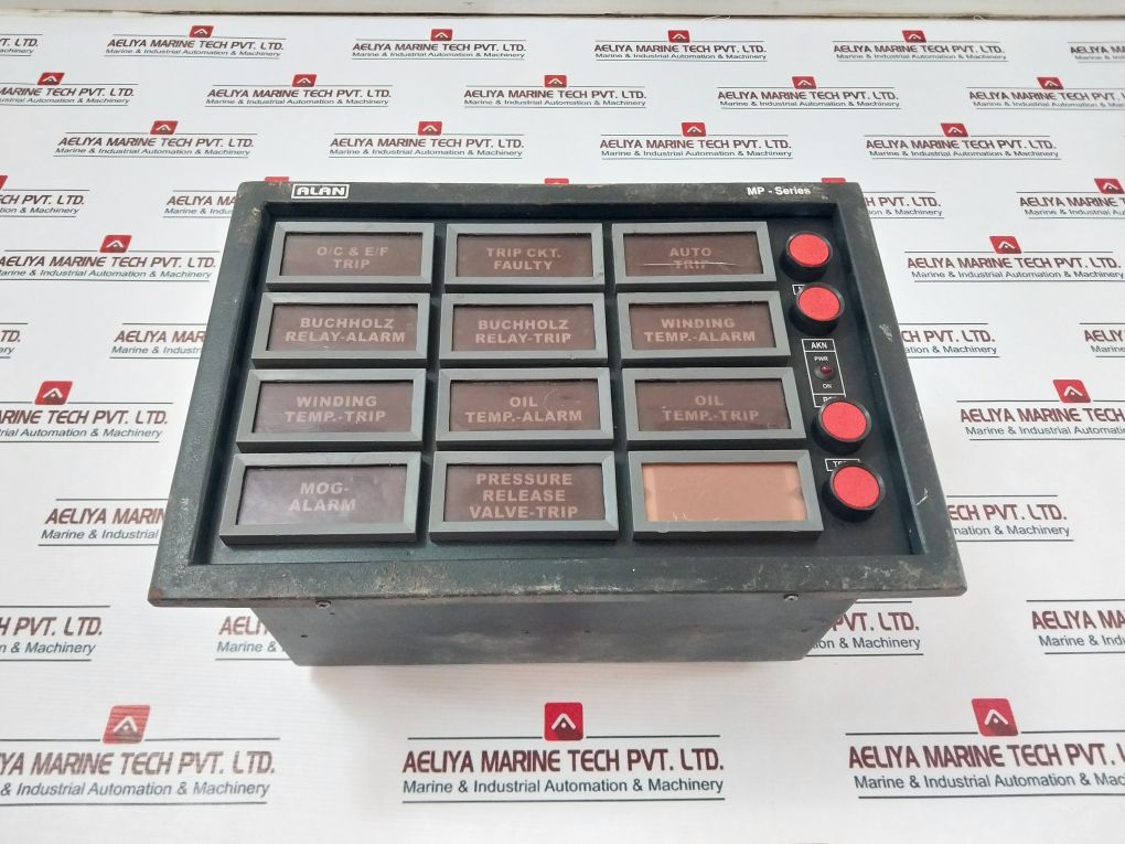 Alan Electronic Mp.02/12 Alarm Annunciator 88-285Vdc 