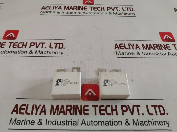 Lot Of 3X Alcon Kpf-149 Igbt Snubber Capacitor 0.47µF/1600Vdc J/B2