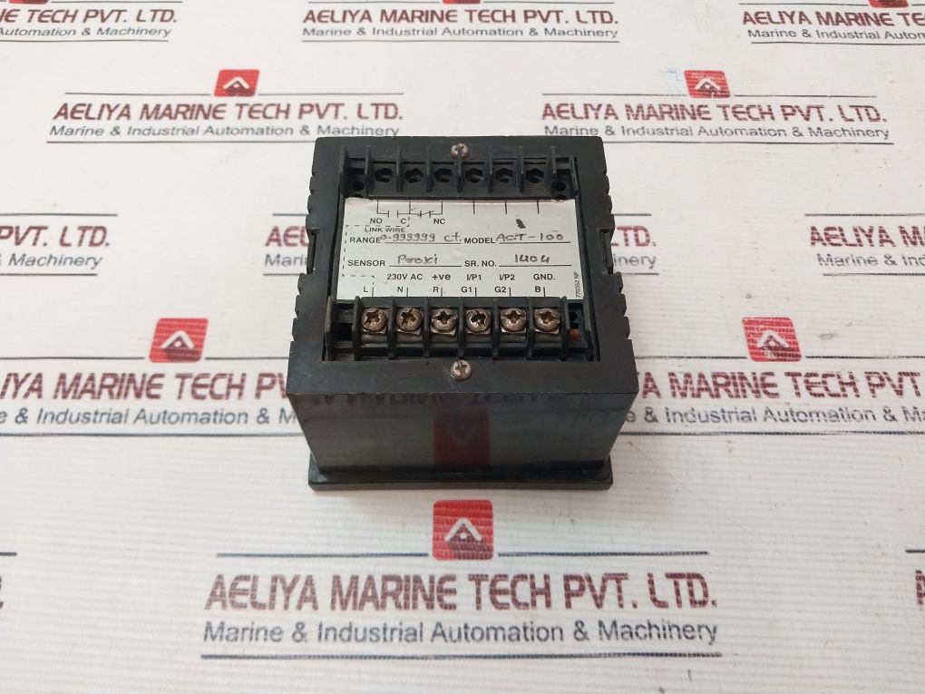 Alfa Act-100 Digital Totalizer 0-999999Ct. 230Vac