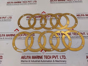 Lot of 10X Alfa Laval 56130701 Height Adjusting Ring