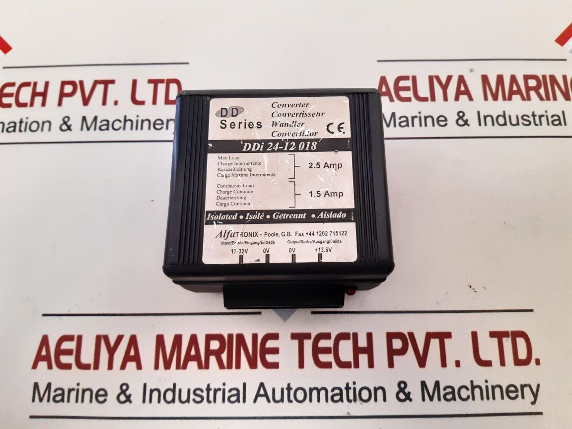 Alfatronix Ddi 24-12 018 Converter 17-32V