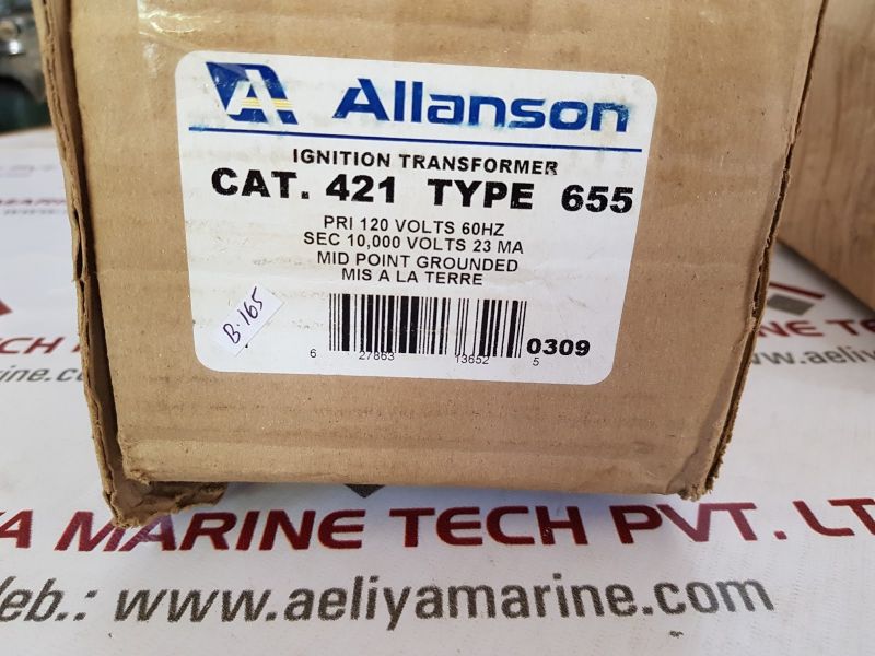 Allanson 655 Ignition Transformer Interchangeable