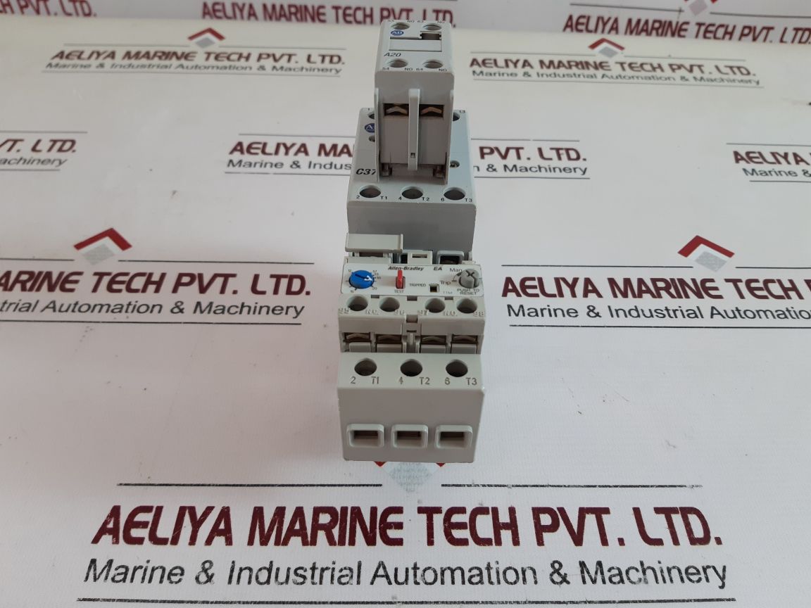 Allen-bradley 100-c37*00 Contactor With 100-f A20 & 193-ea1Hc