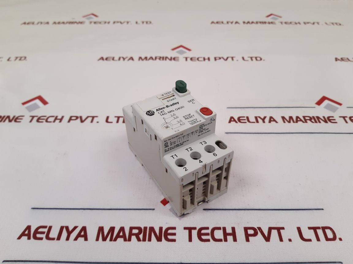 Allen-bradley 140-mn-0400 Manual Motor Starter Ser.C