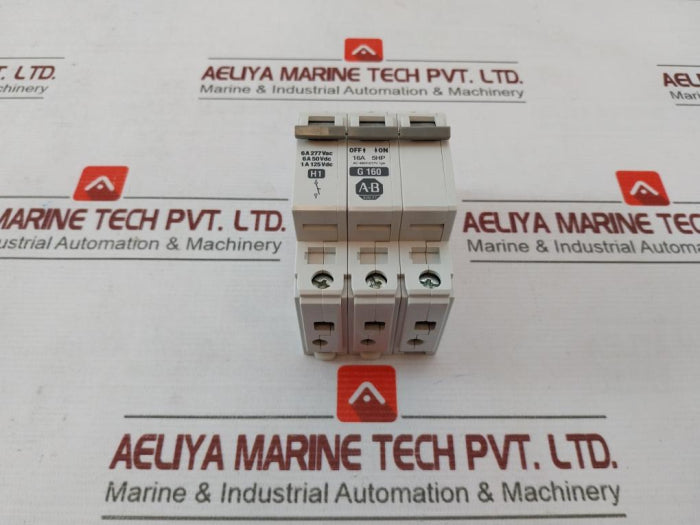 Allen-bradley 1492-acb Circuit Breaker 6A 277Vac 1A 125Vdc E 65138