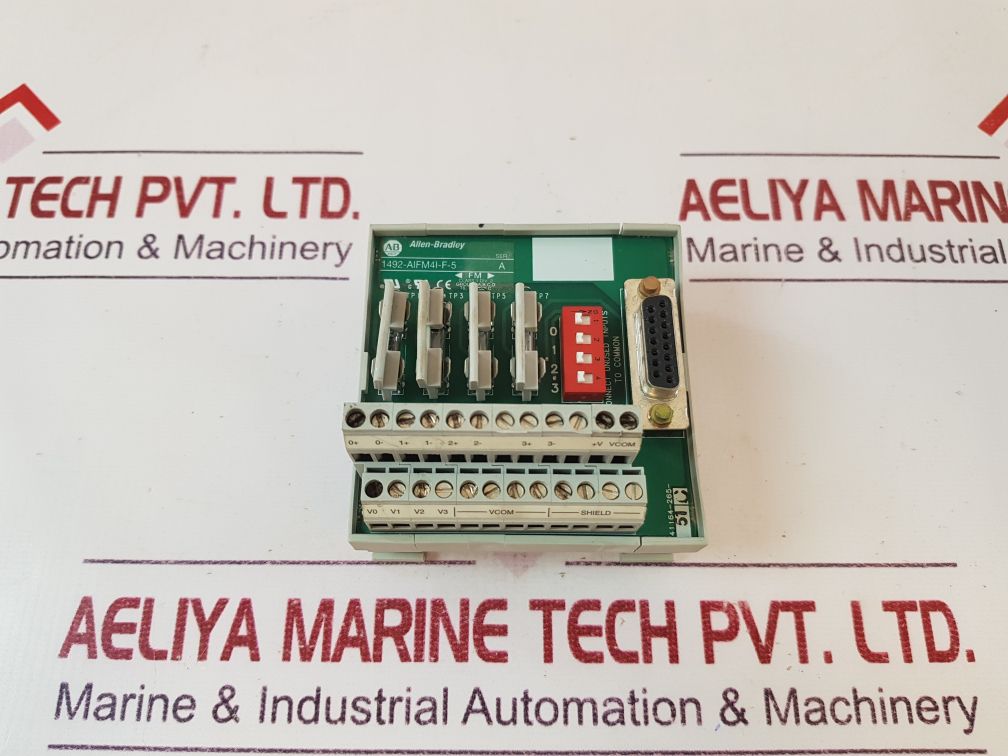 Allen-bradley 1492-aifm4I-f-5 Breakout Block Ser A