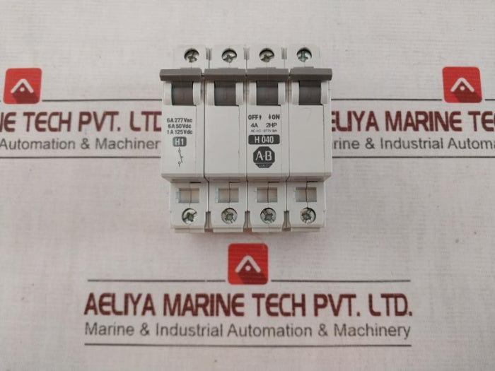 Allen-bradley 1492-cb3 Circuit Breaker Ac400/277V 3Ph Ser:B 6A 277Vac 25A
