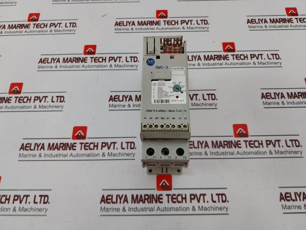 Allen-bradley 150-c37Nbd Solf Starter Ser B Smc-3 (Not Working)