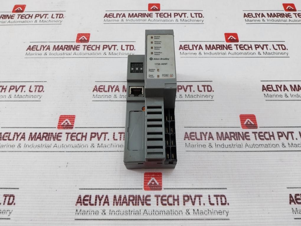Allen-bradley 1734-aent Point I/O Ethernet Network Adapter 92429471 ...