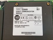 Allen-bradley 1771-dcm/B Direct Communication Module Ser.B