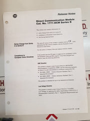 Allen-bradley 1771-dcm/B Direct Communication Module Ser.B