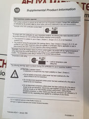 Allen-bradley 1771-dcm/B Direct Communication Module Ser.B