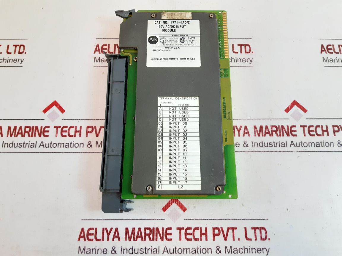 Allen-bradley 1771-iad/C Input Module