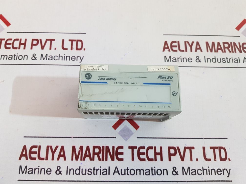 Allen-bradley 1794-ib16 Sink Input Unit 24Vdc 96145678