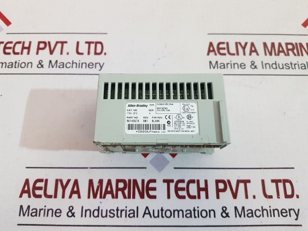 Allen-bradley 1794-ib16 Sink Input Unit 24Vdc 96145678