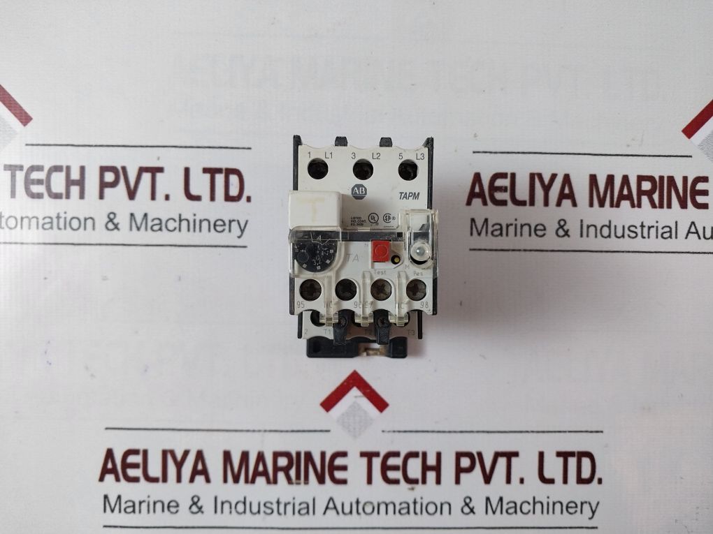 Allen-bradley 193-tab40 Overload Relay With Adapter