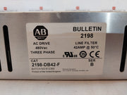Allen-bradley 2198-db42-f Ser B 3-phase Ac Drive Line Filter 480Vac 612369026
