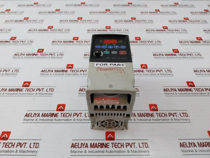 Allen-bradley 22A-a2P1N103 Power Flex 4 Ac Drive 48-63 Hz (Not Working)