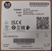 Allen-bradley 25B-d4P0N104