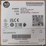 Allen-bradley 25B-d4P0N104