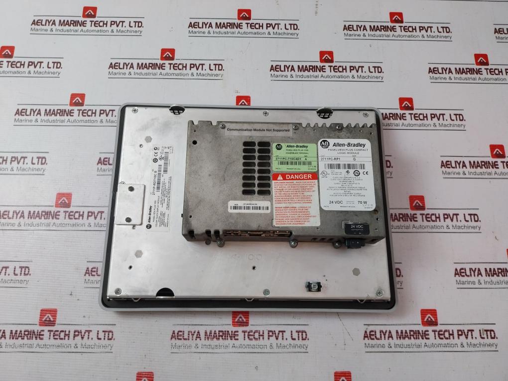 Allen-bradley 2711P-rdt10C Color Touch Display Module (Not Working)