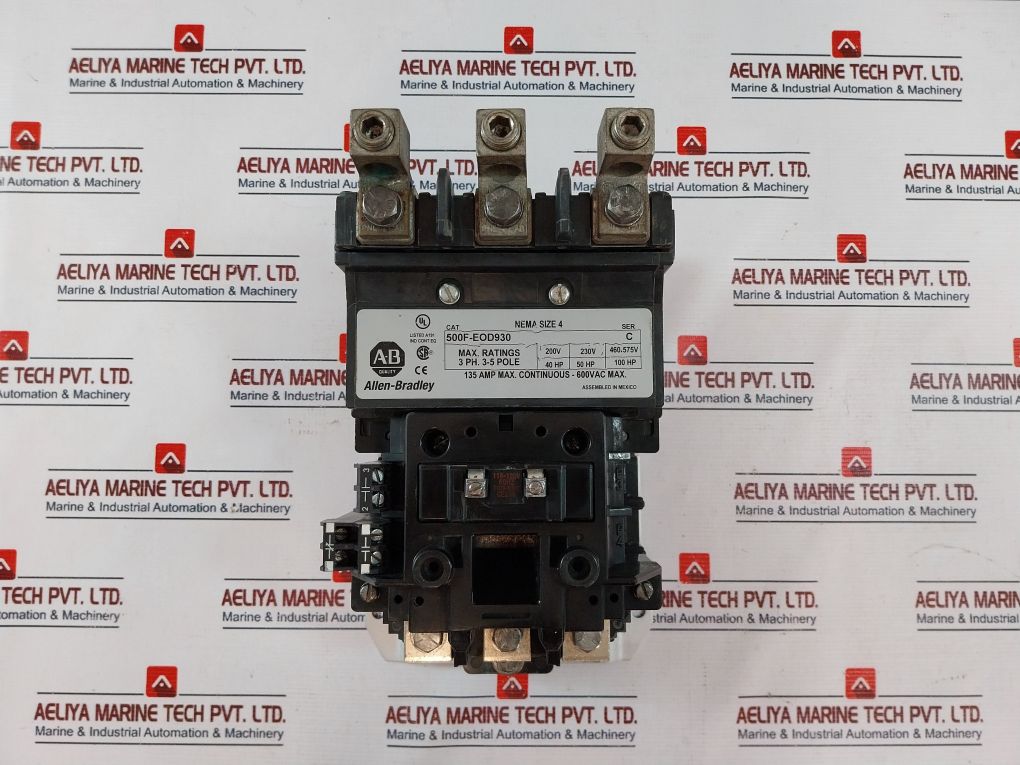 Allen-bradley 500F-eod930 Contactor 135Amp 460-575V 100Hp