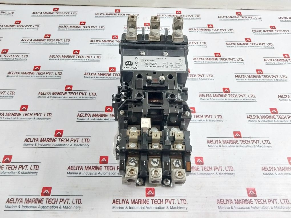 Allen-bradley 500F-eod930 Nema Size 4 Starter 460-575V 100Hp