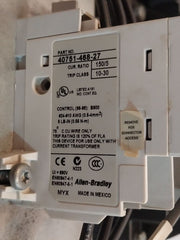 Allen Bradley 505-eod-a2M Reversing Starter 3-5 Pole 460-575V 100Hp