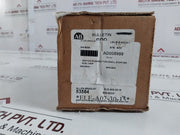 Allen-bradley 609-bow Ser: G Manual Start Push Button Control
