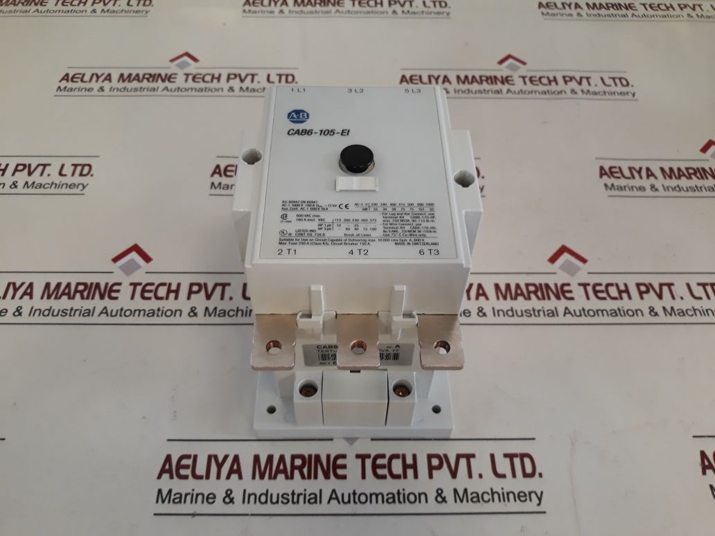 Allen-bradley Cab6-105-ei Contactor Ser.A
