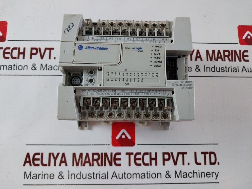 Allen-bradley 1762-l24Bxb Ser.C Micrologix 1200 Plc Controller Rev.: 9