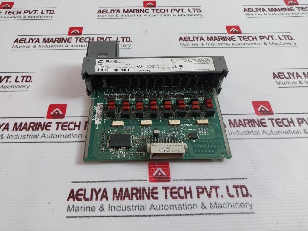 Allen-bradley Slc 500 Output Module 1746-ob16 – Aeliya Marine