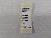 Lot of 3x Allenwest Olrhzj Overload Relay Heater Pack Set