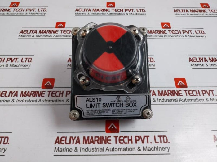 Als10 Limit Switch Box For Pneumatic Actuator Position Indicator