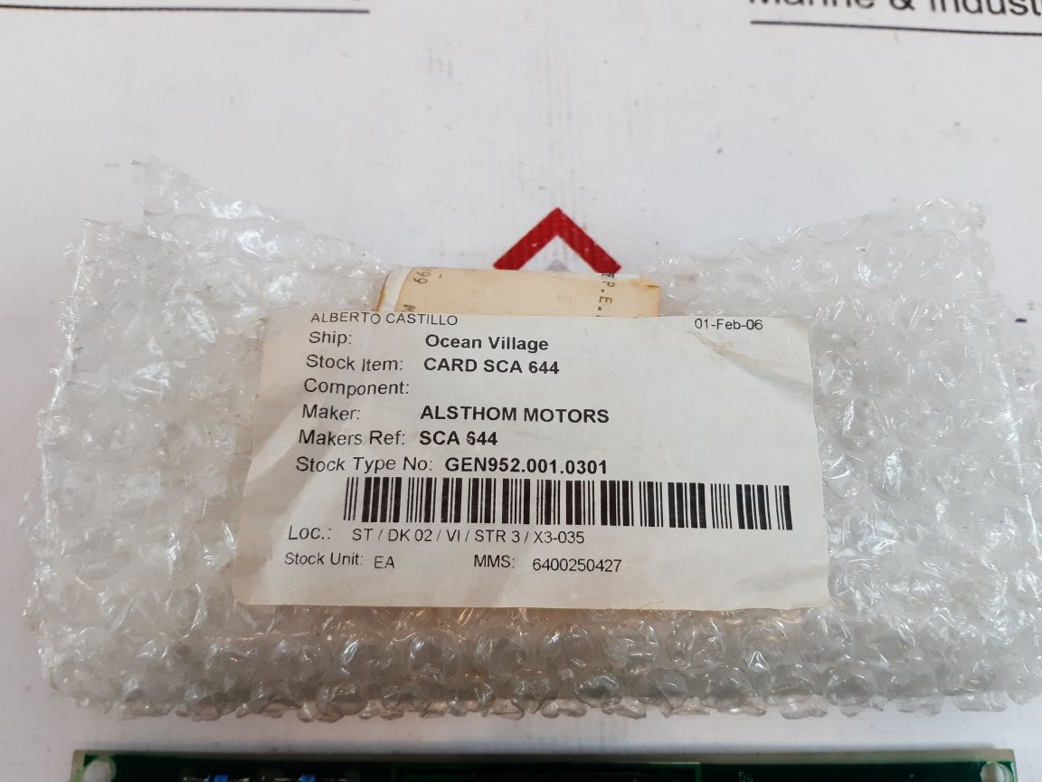 Alsthom Card Sca 644