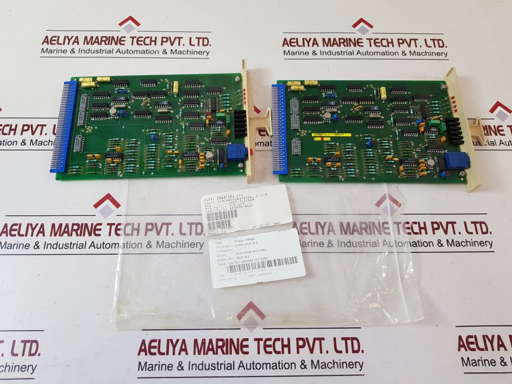 Alsthom Sca 213 Card 50.723 213 A