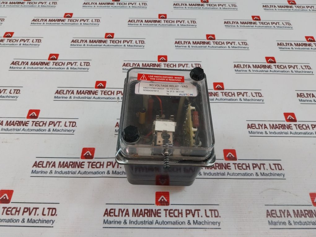 Alstom Vag11Yf8011Adch No Voltage Relay 110Vac